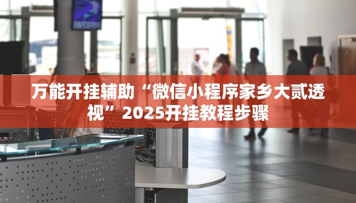 万能开挂辅助“微信小程序家乡大贰透视”2025开挂教程步骤 万能开挂辅助“微信小程序家乡大贰透视”2025开挂教程步骤