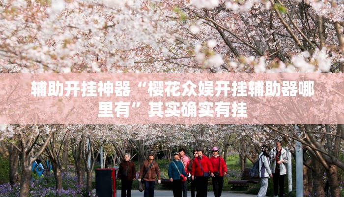 辅助开挂神器“樱花众娱开挂辅助器哪里有”其实确实有挂