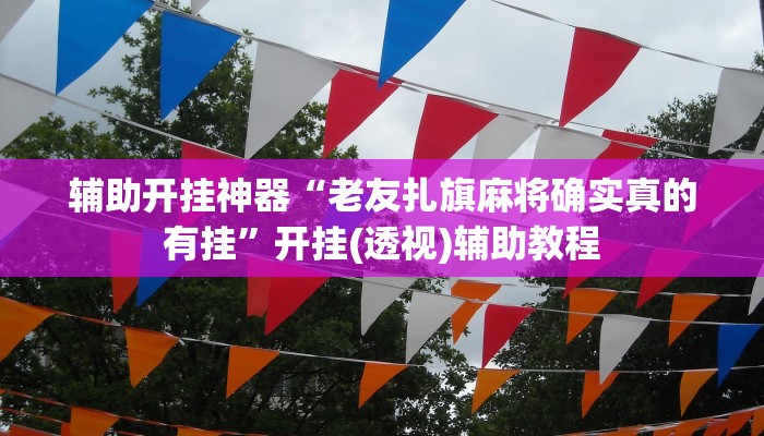 辅助开挂神器“微乐陕西挖坑辅助”开挂(透视)辅助教程