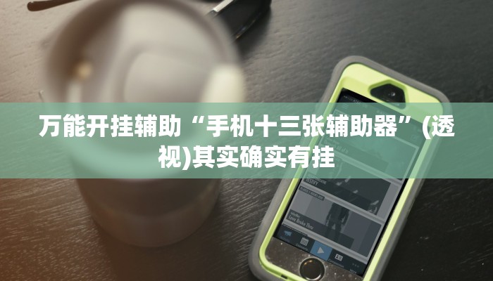 万能开挂辅助“手机十三张辅助器”(透视)其实确实有挂