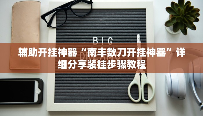 辅助开挂神器“南丰数刀开挂神器”详细分享装挂步骤教程