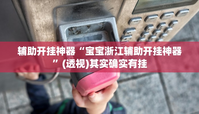 辅助开挂神器“宝宝浙江辅助开挂神器”(透视)其实确实有挂