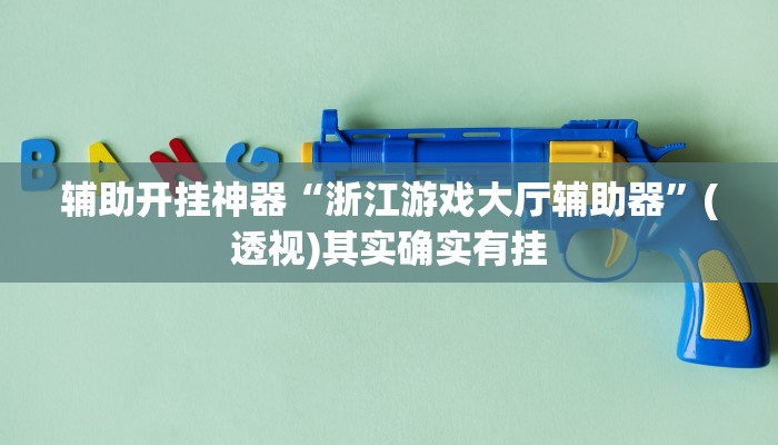 辅助开挂神器“浙江游戏大厅辅助器”(透视)其实确实有挂