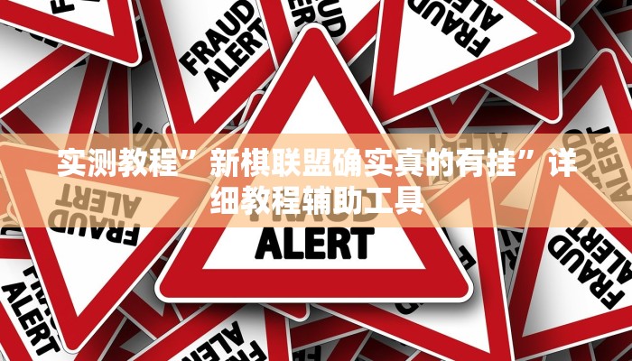 实测教程”新棋联盟确实真的有挂”详细教程辅助工具