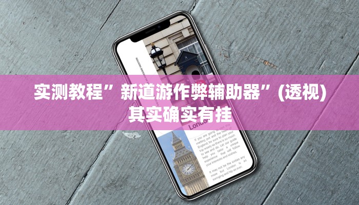 实测教程”新道游作弊辅助器”(透视)其实确实有挂