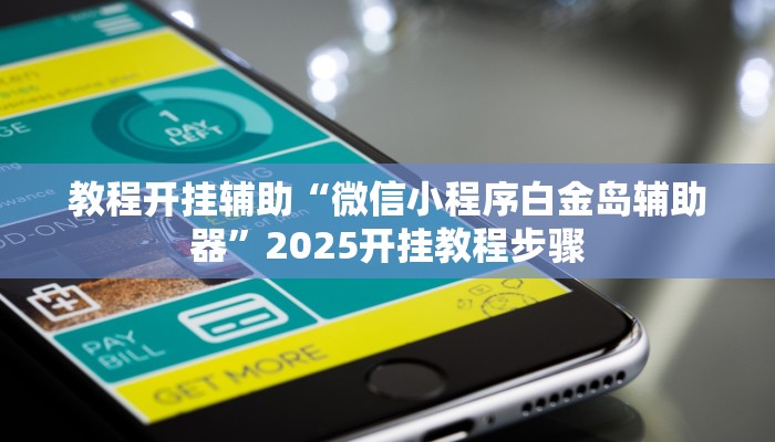 教程开挂辅助“微信小程序白金岛辅助器”2025开挂教程步骤