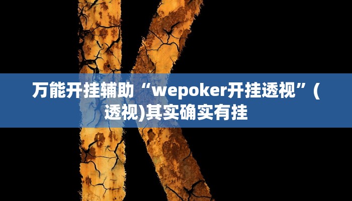 万能开挂辅助“wepoker开挂透视”(透视)其实确实有挂 万能开挂辅助“wepoker开挂透视”(透视)其实确实有挂